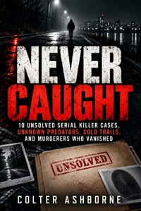 Never Caught: 10 Unsolved Serial Killer Cases, Unknown Predators, Cold Trails, and Murderers Who Vanished cover