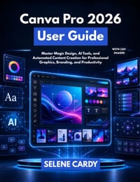 Canva Pro 2026 User Guide: Master Magic Design, AI Tools, and Automated Content Creation for Professional Graphics, Branding, and Productivity cover