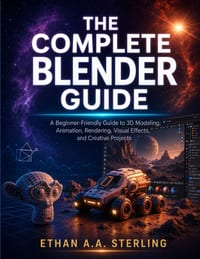 The Complete Blender Guide: A Beginner-Friendly Guide to 3D Modeling, Animation, Rendering, Visual Effects, and Creative Projects cover