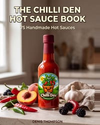 The Chilli Den Hot Sauce Book: 75 Handmade Hot Sauces cover