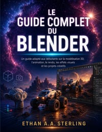Le Guide Complet Du Blender: Un guide adapté aux débutants sur la modélisation 3D, l'animation, le rendu, les effets visuels et les projets créatifs cover