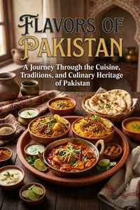 Flavors of Pakistan A Journey Through the Cuisine, Traditions, and Culinary Heritage of Pakistan cover