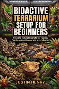 Bioactive Terrarium Setup for Beginners: Creating Natural Habitats for Healthy Reptiles, Amphibians, and Invertebrates cover