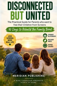 Disconnected but United: The Practical Guide for Parents who want to free their Children from Screens - 90 Days to Rebuild the Family Bond cover