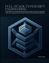 Full-Stack TypeScript Engineering: Build Production-Ready Web Applications with React, Node.js, PostgreSQL, REST APIs, Testing, Security, Docker, CI/C cover