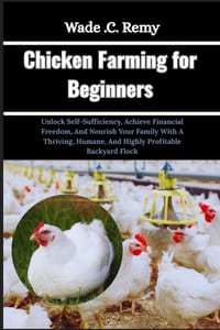Chicken Farming for Beginners: Unlock Self-Sufficiency, Achieve Financial Freedom, And Nourish Your Family With A Thriving, Humane, And Highly Profita cover