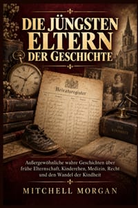 Die Jüngsten Eltern Der Geschichte: Außergewöhnliche wahre Geschichten über frühe Elternschaft, Kinderehen, Medizin, Recht und den Wandel der Kindheit cover