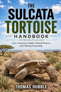 The Sulcata Tortoise Handbook: Care, Nutrition, Health, Natural History, and Lifelong Ownership cover
