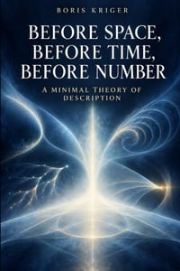 Before Space, Before Time, Before Number: A Minimal Theory of Description cover