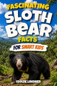 Fascinating Sloth Bear Facts for Smart Kids: Discover the Amazing World, Clever Behaviors, Family Life, Unique Adaptations, and Secret Lives of Sloth cover