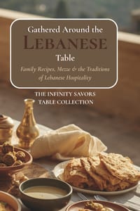 Gathered Around the Lebanese Table: Traditional Lebanese Recipes, Mezze, Breads, Sweets & the Food Culture of Lebanon cover