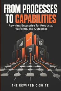 From Processes to Capabilities: Rewiring Enterprise for Products, Platforms, and Outcomes cover