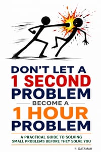 Don't Let a 1 Second Problem Become a 1 Hour Problem: A Practical Guide to Solving Small Problems Before They Solve You cover