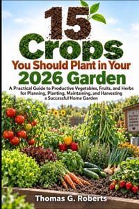 15 Crops You Should Plant in Your 2026 Garden: A Practical Guide to Productive Vegetables, Fruits, and Herbs for Planning, Planting, Maintaining, and cover