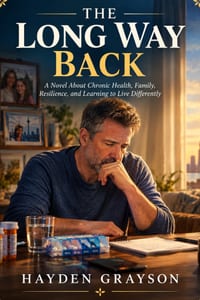 The Long Way Back: A Novel About Chronic Health, Family, Resilience, and Learning to Live Differently cover