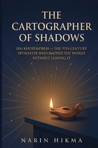The Cartographer of Shadows: Ibn Khordadbeh - The 9th-Century Spymaster, Dreamer, and Geographer Who Mapped the World Without Leaving It cover