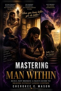 Mastering the Man Within: Built, Not Broken: A Man's Guide to Healing Without Losing Control cover