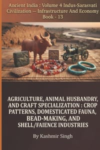 Agriculture, Animal Husbandry, and Craft Specialization: CROP PATTERNS, DOMESTICATED FAUNA, BEAD-MAKING, AND SHELL/FAIENCE INDUSTRIES: Ancient India: cover