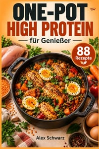 One-Pot High Protein für Genießer: 88 eiweißreiche Rezepte aus nur einem Topf, alltagstauglich und ohne Diät-Stress cover