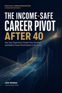 The Income-Safe Career Pivot After 40: Use Your Experience, Protect Your Earnings and Build a Future-Proof Career in the AI Era cover