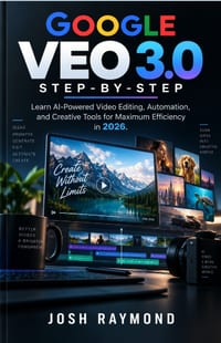 Google Veo 3.0 Step-By-Step: Learn AI-Powered Video Editing, Automation, and Creative Tools for Maximum Efficiency in 2026. cover