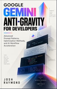Google Gemini Anti-Gravity for Developers: Advanced Prompt Patterns, Optimization Methods, and AI Workflow Acceleration. cover