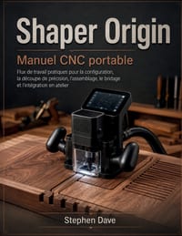 Shaper Origin Manuel CNC portable: Flux de travail pratiques pour la configuration, la découpe de précision, l'assemblage, le bridage et l'intégration cover