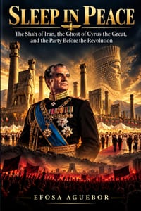 Sleep in Peace: The Shah of Iran, the Ghost of Cyrus the Great, and the Party Before the Revolution cover