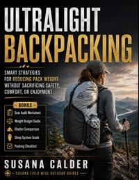 Ultralight Backpacking: Smart Strategies for Reducing Pack Weight Without Sacrificing Safety, Comfort, or Enjoyment cover