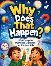 Why Does That Happen?: 1000 Everyday Mysteries Explained for Curious Kids cover
