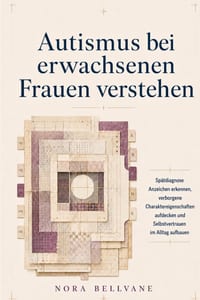 Autismus bei erwachsenen Frauen verstehen: Spätdiagnose Anzeichen erkennen, verborgene Charaktereigenschaften aufdecken und Selbstvertrauen im Alltag cover