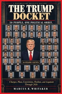 The Trump Docket: Charges, Pleas, Convictions, Pardons, and Acquittals Through 2026 cover
