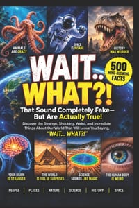 Wait... What?!: 500 Mind-Blowing Facts That Sound Completely Fake-But Are Actually True! cover