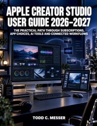 Apple Creator Studio User Guide 2026-2027: The Practical Path Through Subscriptions, App Choices, AI Tools and Connected Workflows cover