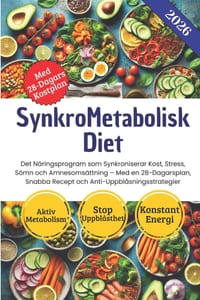 SynkroMetabolisk Diet: Det Näringsprogram som Synkroniserar Kost, Stress, Sömn och Amnesomsättning - Med en 28-Dagarsplan, Snabba Recept och Anti-Uppb cover