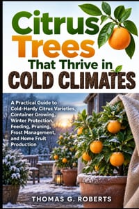 Citrus Trees That Thrive in Cold Climates: A Practical Guide to Cold-Hardy Citrus Varieties, Container Growing, Winter Protection, Feeding, Pruning, F cover