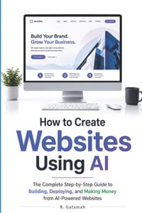 How to Create Websites Using AI: The Complete Step by Step Guide To Building, Deploying and Making Money From Websites cover