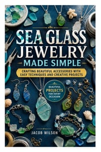 Sea Glass Jewelry Made Simple: Crafting Beautiful Accessories With Easy Techniques And Creative Projects cover