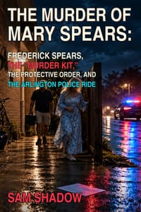 The Murder of Mary Spears: Frederick Spears, the "Murder Kit," the Protective Order, and the Arlington Police Ride cover