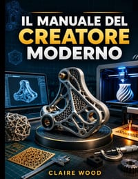 Il Manuale del Creatore Moderno: Spiegazione Di Freecad, Blender, Autodesk Fusion 360, Lightburn E Bambu Lab Sulla Stampa 3D cover