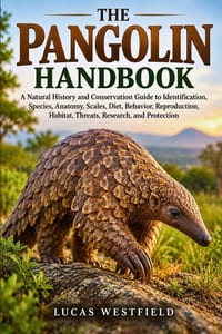 The Pangolin Handbook: A Natural History and Conservation Guide to Identification, Species, Anatomy, Scales, Diet, Behavior, Reproduction, Habitat, Th cover