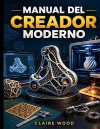 Manual del Creador Moderno: Freecad, Blender, Autodesk Fusion 360, Lightburn Y La Impresión 3D de Bambu Lab: Explicación cover