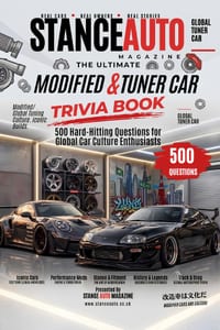 The Ultimate Modified & Tuner Car Trivia Book: 500 Hard-Hitting Questions for Global Car Culture Enthusiasts cover