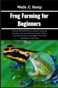 Frog Farming for Beginners: Unlock Self-Sufficiency, Achieve Financial Freedom, And Nourish Your Family With A Thriving, Humane, And Highly Profitable cover