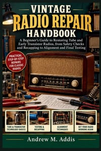 Vintage Radio Repair Handbook cover