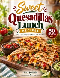 Sweet Quesadillas Lunch Recipes: Crispy and Cheesy Quesadillas for Easy Everyday Lunches cover