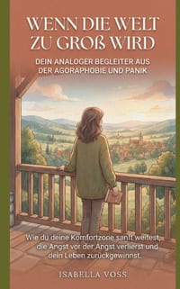 Wenn die Welt zu groß wird: Dein analoger Begleiter aus der Agoraphobie und Panik. Wie du deine Komfortzone sanft weitest, die Angst vor der Angst ver cover