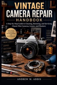Vintage Camera Repair Handbook cover
