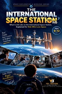 The International Space Station: What Is Life Like on the International Space Station, Explained for Kids Who Love Space cover