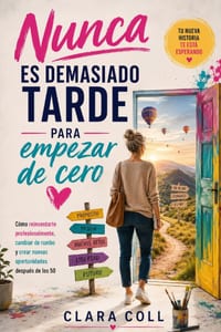 Nunca es demasiado tarde para empezar de cero: Cómo reinventarte profesionalmente, cambiar de rumbo y crear nuevas oportunidades después de los 50 cover